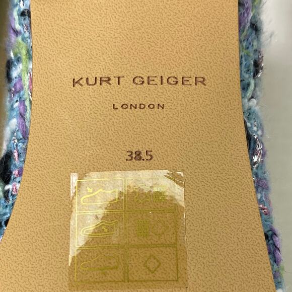 Kurt Geiger London Tweed & Leather Ballet Flats MSRP$130 - Picture 11 of 16